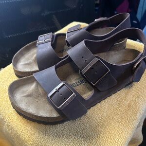 Birkenstock Dark Brown Men's Sandals